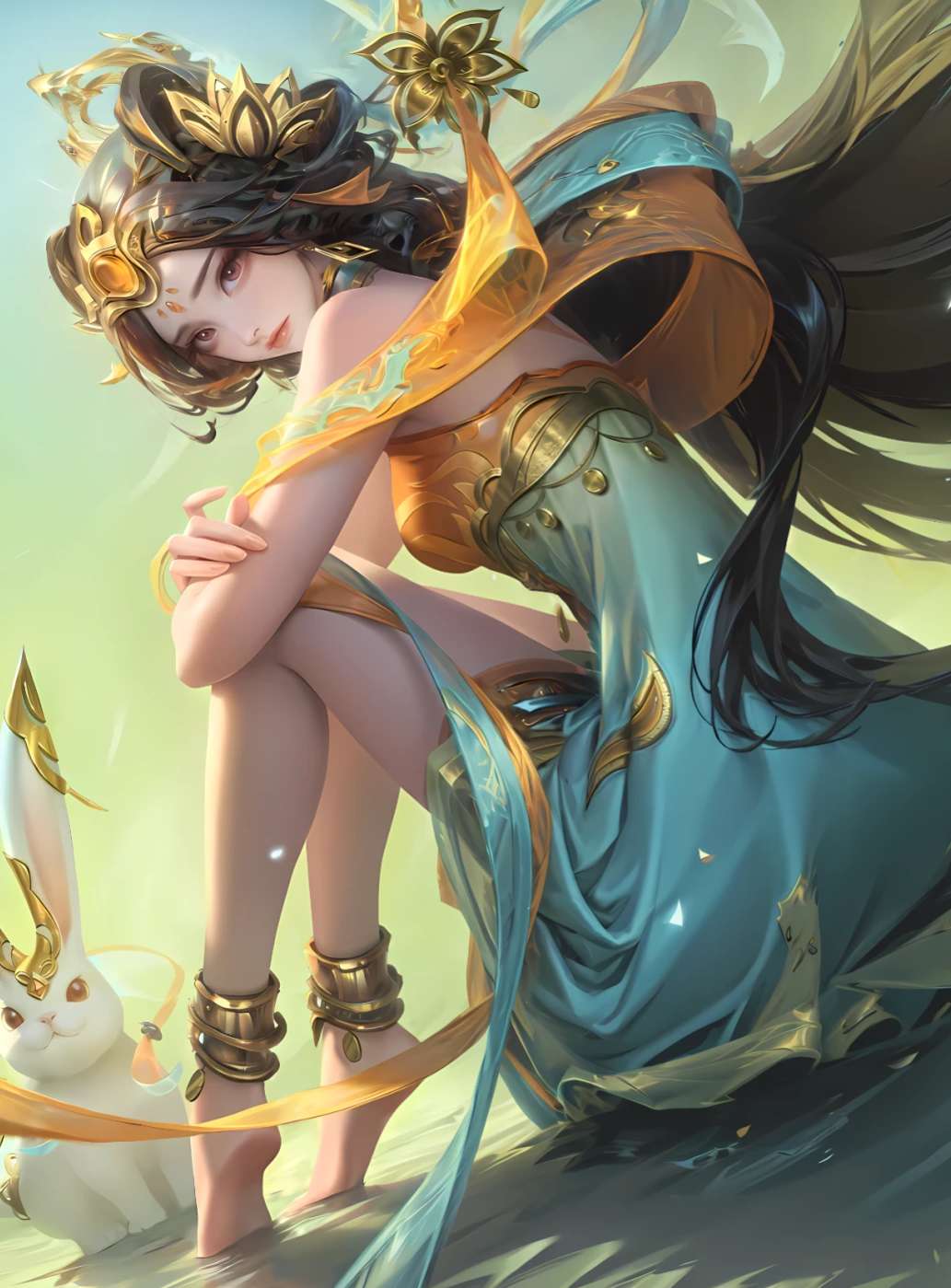 【王者专题】嫦娥全新动画主题皮肤免费送！李白-碎月剑心即将上架游戏攻略_手游下载  第1张