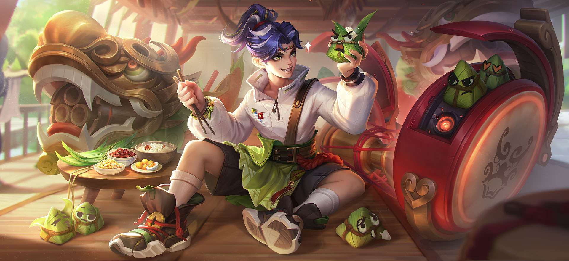 【王者秀图】夕阳无限好，只是近黄昏。游戏攻略_手游下载  第1张