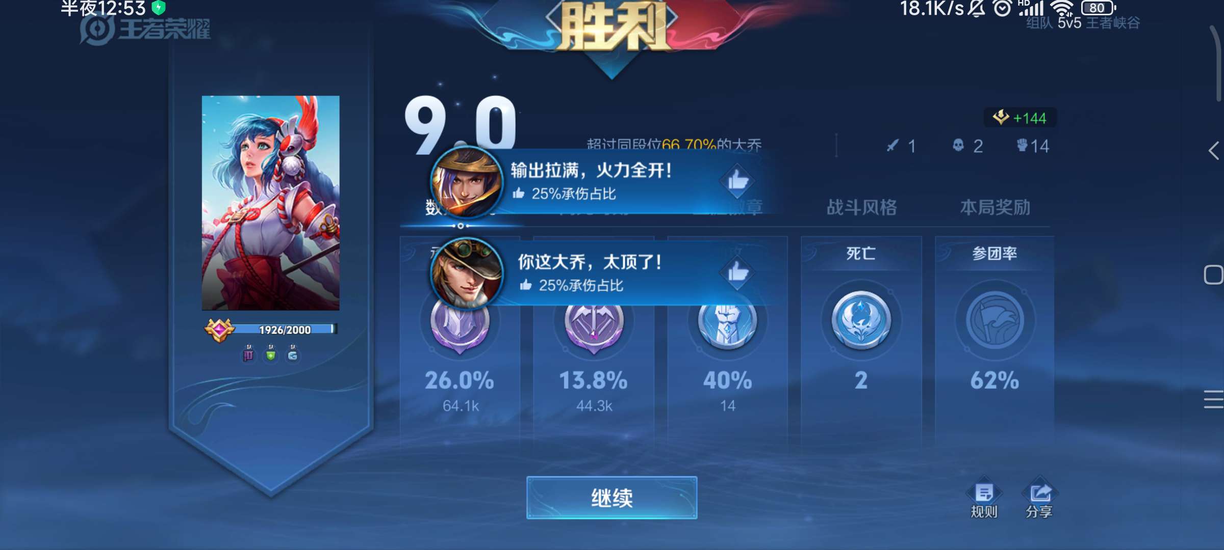 【王者女神】你在对岸走马观花，我在这里永久牵挂游戏攻略_手游下载  第3张