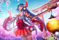 【王者美图】若你微笑，自得繁花游戏攻略_手游下载