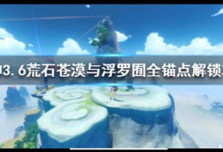 【攻略分享】《原神》3.6荒石苍漠与浮罗囿全锚点解锁攻略 锚点位游戏攻略_手游下载