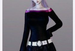 【游戏MOD】《AI少女》黑色连衣裙粉发龙女MOD游戏攻略_手游下载