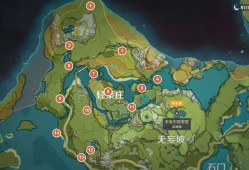 【原神搬运】《原神》全岩神瞳地图点位标注 岩神瞳位置一览游戏攻略_手游下载