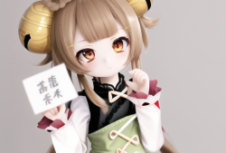 【原神图片】AI原创-瑶瑶举牌p图素材游戏攻略_手游下载