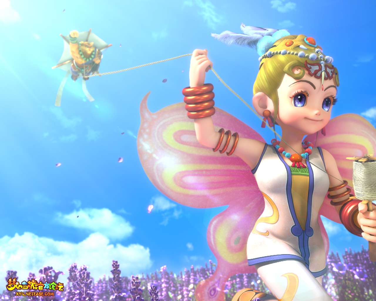 梦幻西游动漫美女_梦幻西游中的美女图片  第1张