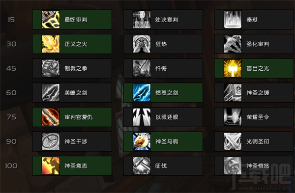 魔兽世界wlk惩戒骑天赋(魔兽世界wlk惩戒骑天赋加点)  第2张