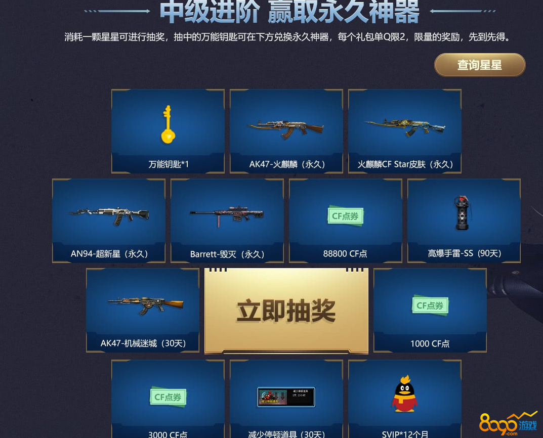 穿越火线安全信用星级查询，穿越火线安全信用星一天可以升几分?  第2张