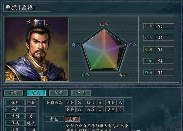 三国志11威力加强版隐藏武将(三国志11威力加强版隐藏武将兵种适性)  第1张